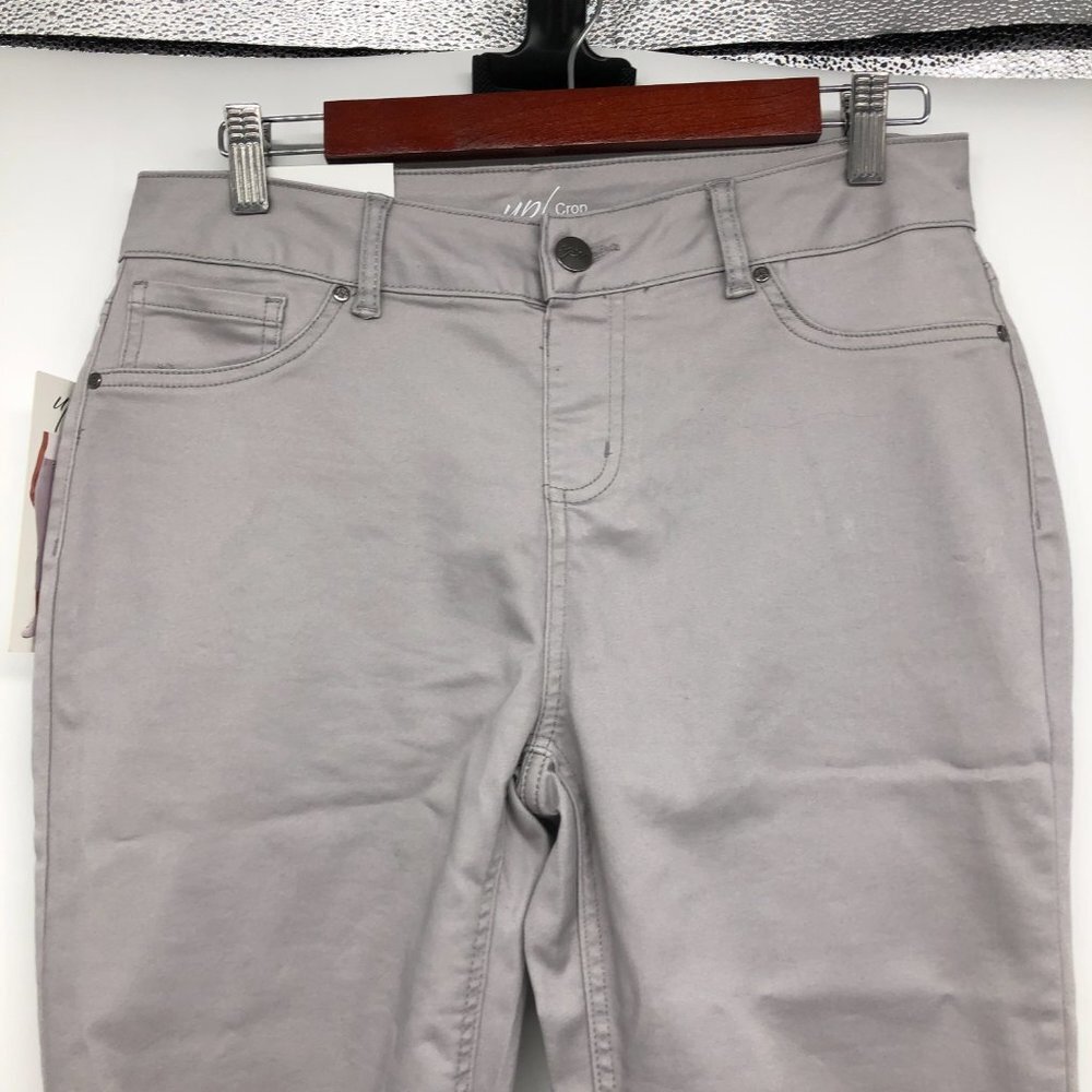 NWT Up! Grey Slim Skinny Pullover Pants size 12 - Picture 5 of 14